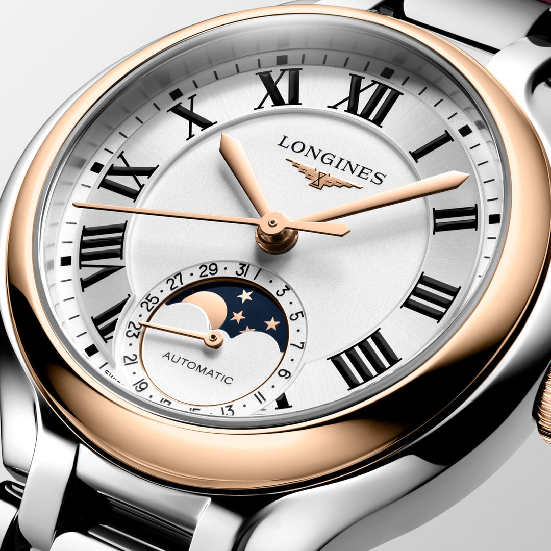 Longines orologio Longines Primaluna Moonphase 34 mm L8.126.5.71.2