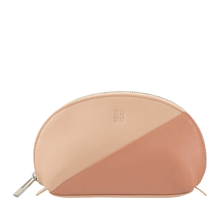 DUDU Mini Clutch Bag for Leather Bag, Travel Makeup Case, Small Cosmetic Bag with Zipper for Purse, Colorful Design