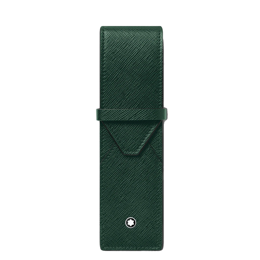 Montblanc astuccio per 2 strumenti da scrittura Montblanc Sartorial verde 131205 - Capodagli 1937