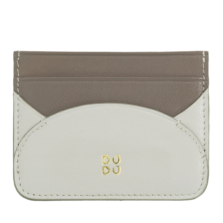 DUDU Tarjetero Slim en Piel Suave - Tarjetero, Portadocumentos, Placa de Bolsillo, Diseño Delgado