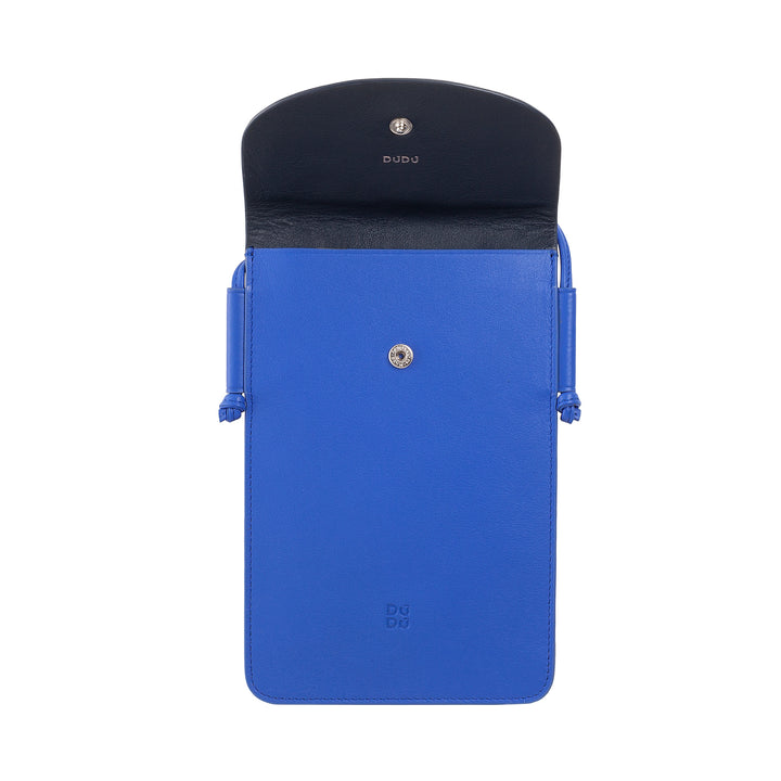 DUDU Étui de téléphone en cuir avec support pour smartphone jusqu&
