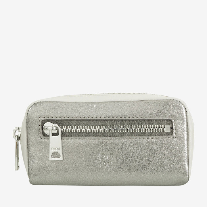 Farbenfroher Unisex-Schlüsselanhänger aus echtem Kalbsleder von DUDU
