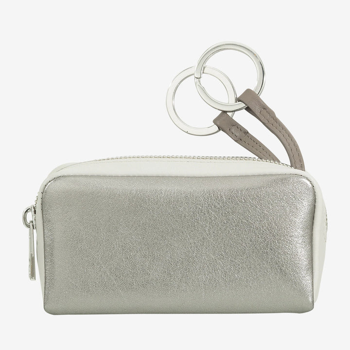 Farbenfroher Unisex-Schlüsselanhänger aus echtem Kalbsleder von DUDU