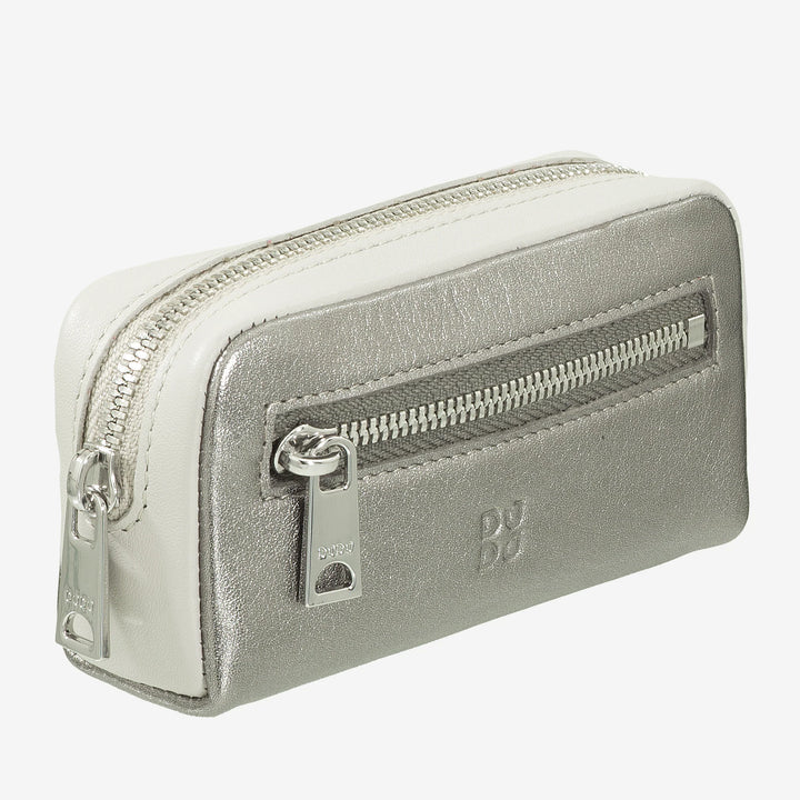 Farbenfroher Unisex-Schlüsselanhänger aus echtem Kalbsleder von DUDU