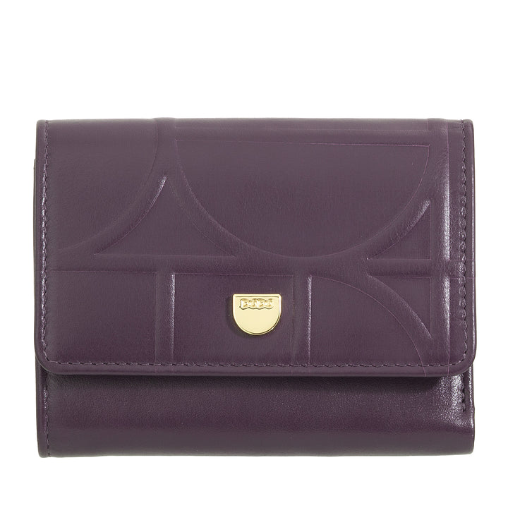 DUDU Cartera Pequeña RFID para Mujer en Piel Auténtica Estampada, Carteras con Bolsillo con Cremallera - Elegante, Compacta para Monedero, Perfecta para Tarjetas y Monedas