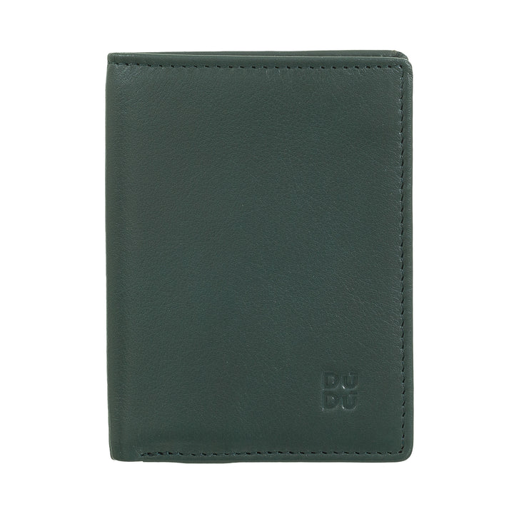 Portefeuille en cuir pour hommes, Portefeuille pour hommes Slim avec porte-cartes de crédit, Porte-billets en argent, Petit et compact, avec protection RFID