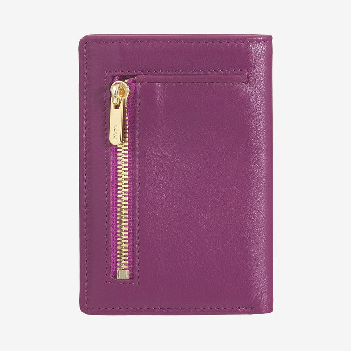 DUDU Portafoglio Uomo in Pelle Piccolo, Portafoglio Uomo Slim Compatto con Porta Carte di Credito, Porta Banconote Contanti, Zip Portamonete, con Protezione RFID