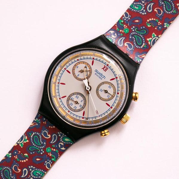 Swatch orologio AWARD Originals Chrono 37mm SCB108 - Capodagli 1937