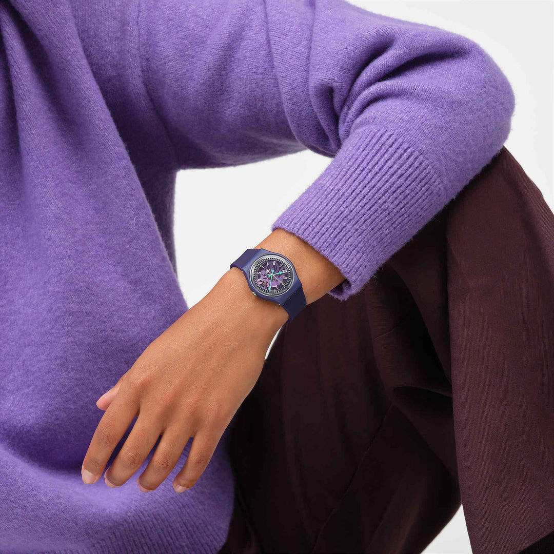 Swatch orologio PHOTONIC PURPLE Originals Gent 34mm SO28V102 - Capodagli 1937