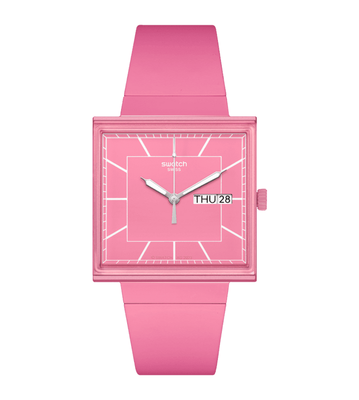 Swatch orologio WHAT IF…ROSE? Bioceramic What If? Collection 33mm SO34P700 - Capodagli 1937