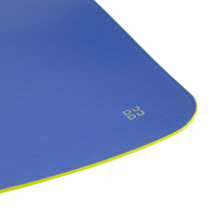 DUDU Soft Leather Mouse Mat, Thin, Design, 25x22 cm, Non-Slip, Desk Mouse Pad, Colorful