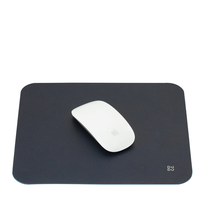 DUDU Soft leather mouse mat, thin, design, 25x22 cm, non -slip, desk mouse, colored