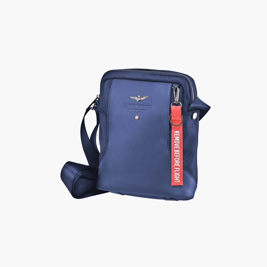 Aeronautica Militare Tracolla porta Tablet linea Bolt AM491-BL