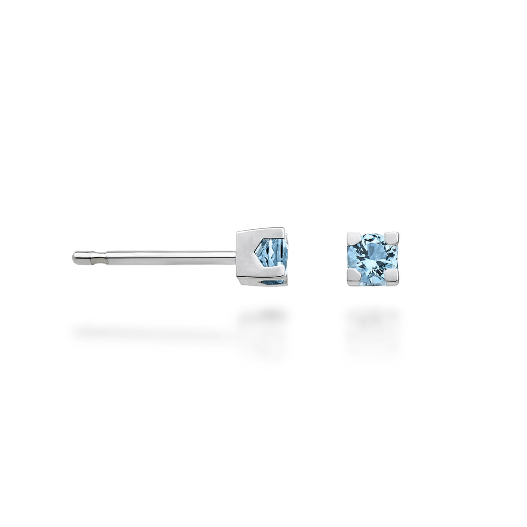 Nihama oder 18 Karat ct.0,40 blauer Schweizer Topas NO5029O4TPSW