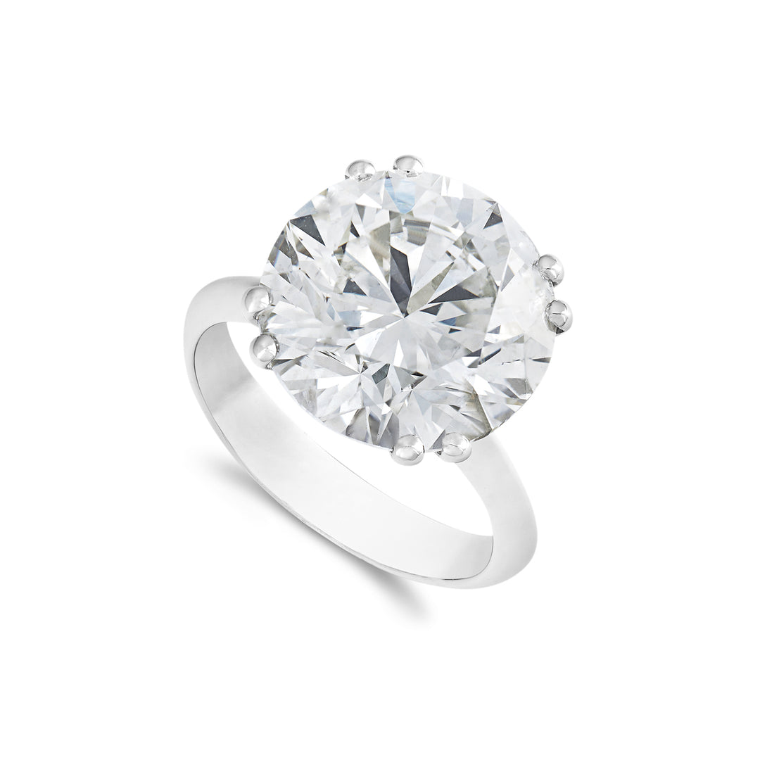 Golay double prong solitaire ring AGI120-25265110287