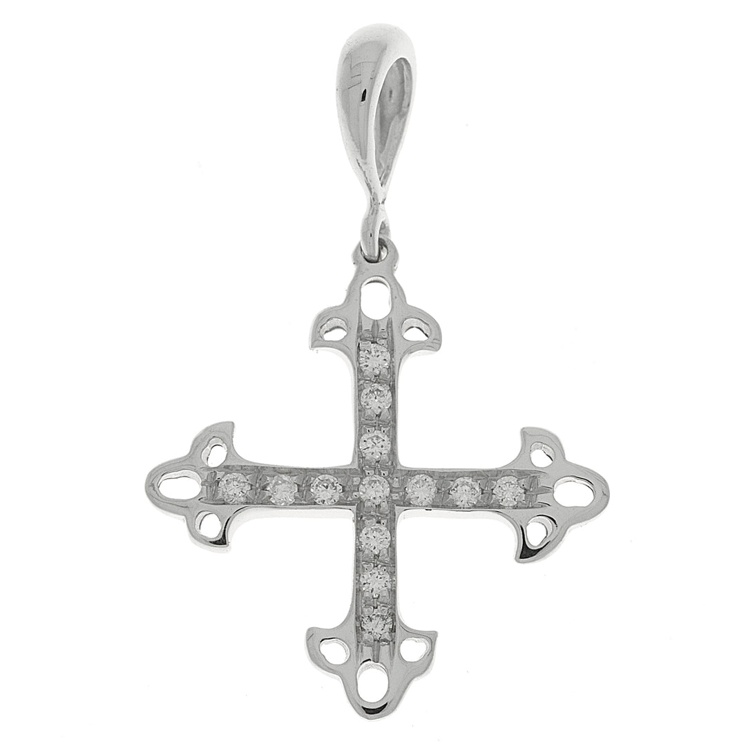 Golay girocollo croce white GCRO12-16062000021