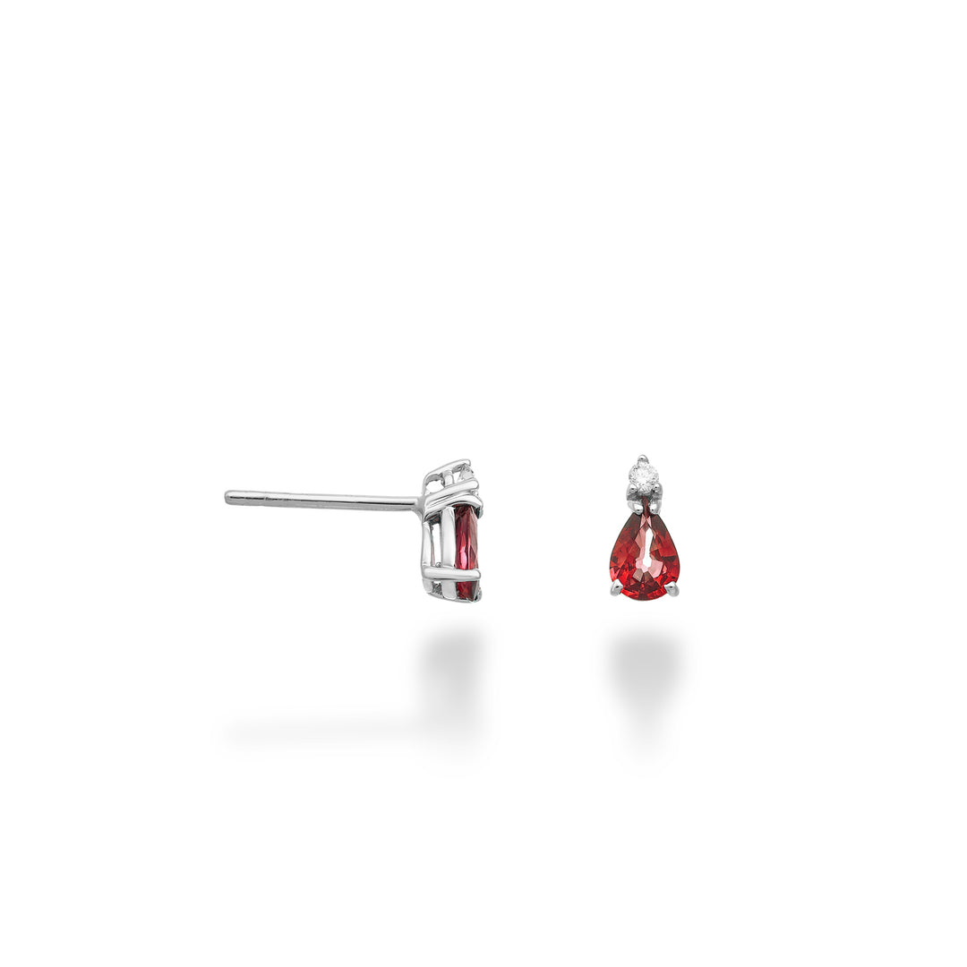Mikiko or 18k ruby ​​n. 6x4 drop and MO5170O4RBN084 diamond