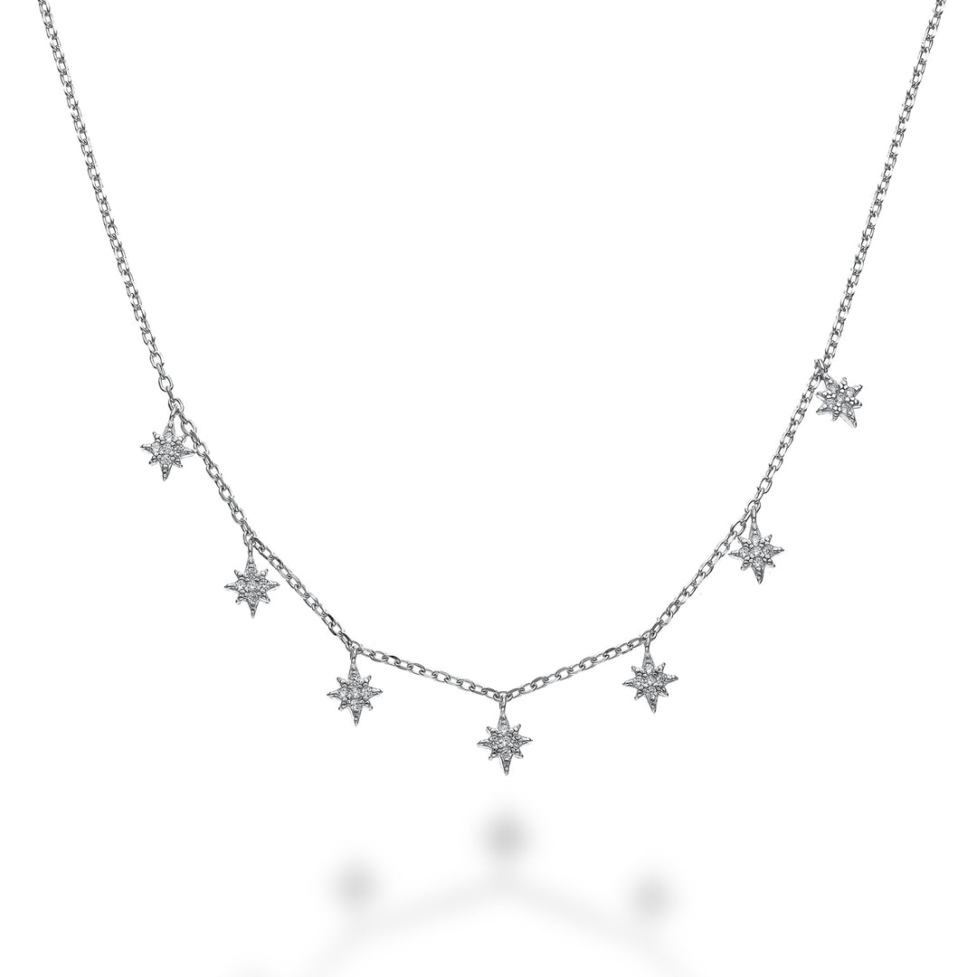 Mikiko cl ag925 white swarovski gems MD7564A4BIANCO0