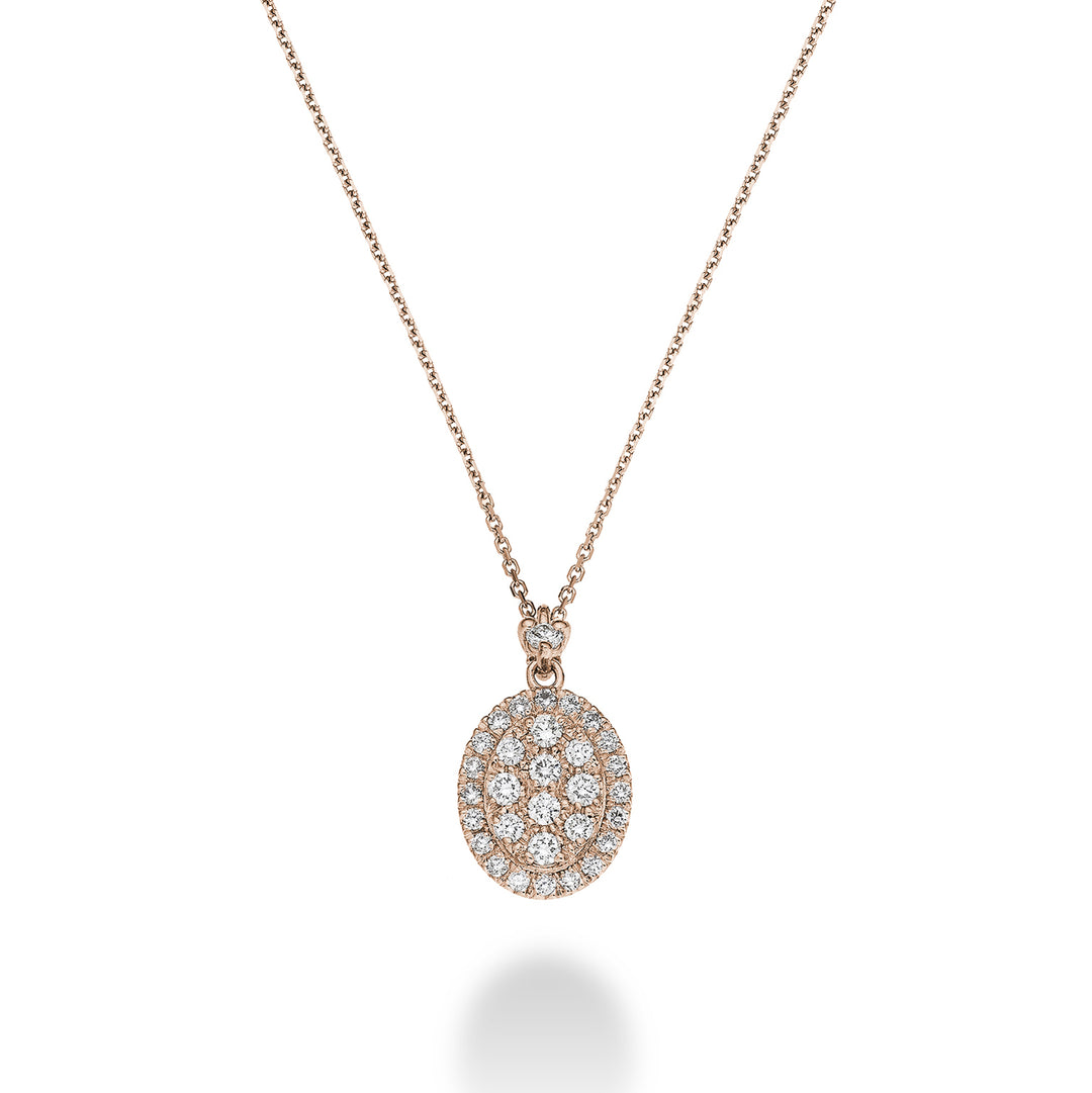 Golay Multistone-Halsband ovale Form Roségold GMPC002DIR-23095110037