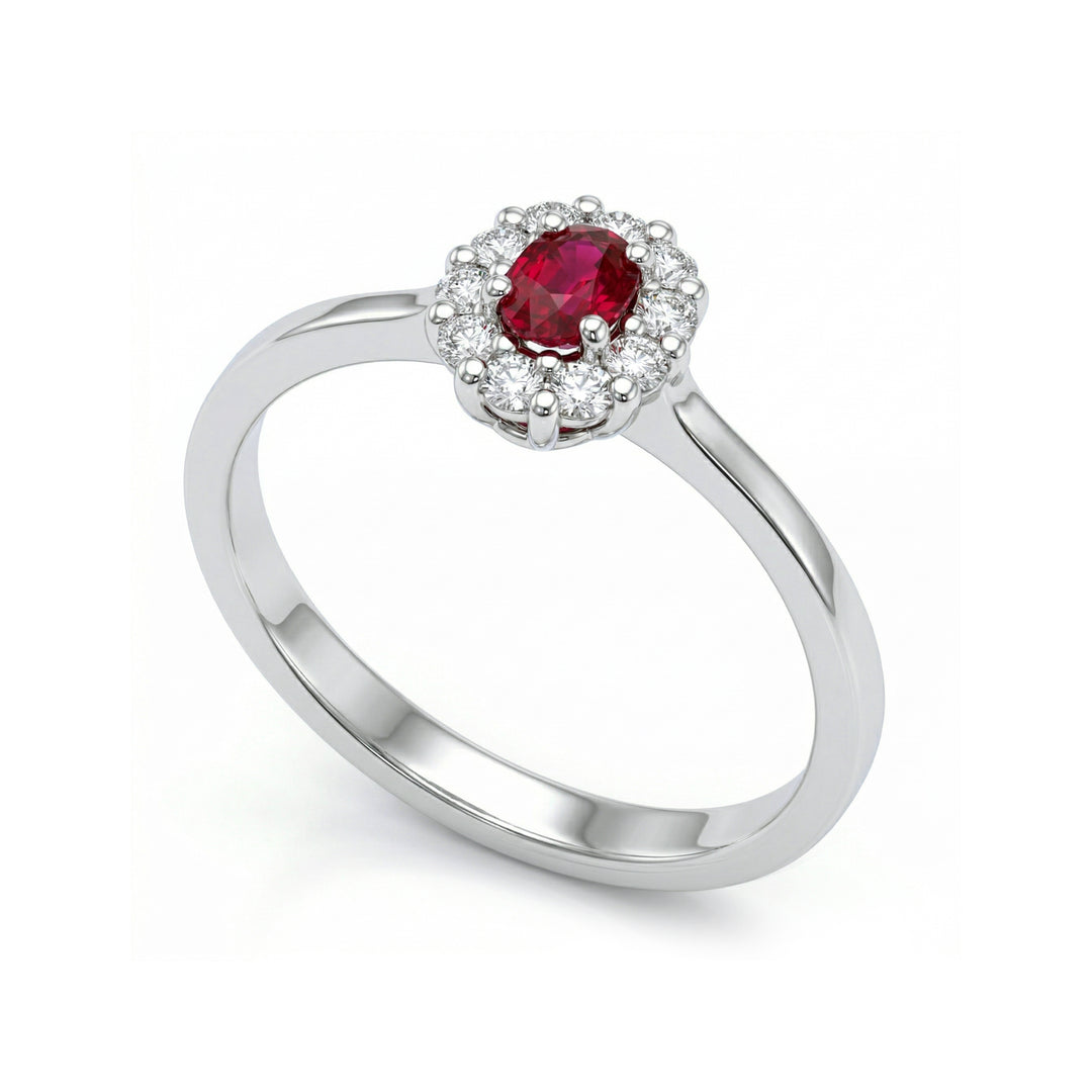 Golay 4x3 oval ruby ring and diamonds ACL040DIRU-25143110213