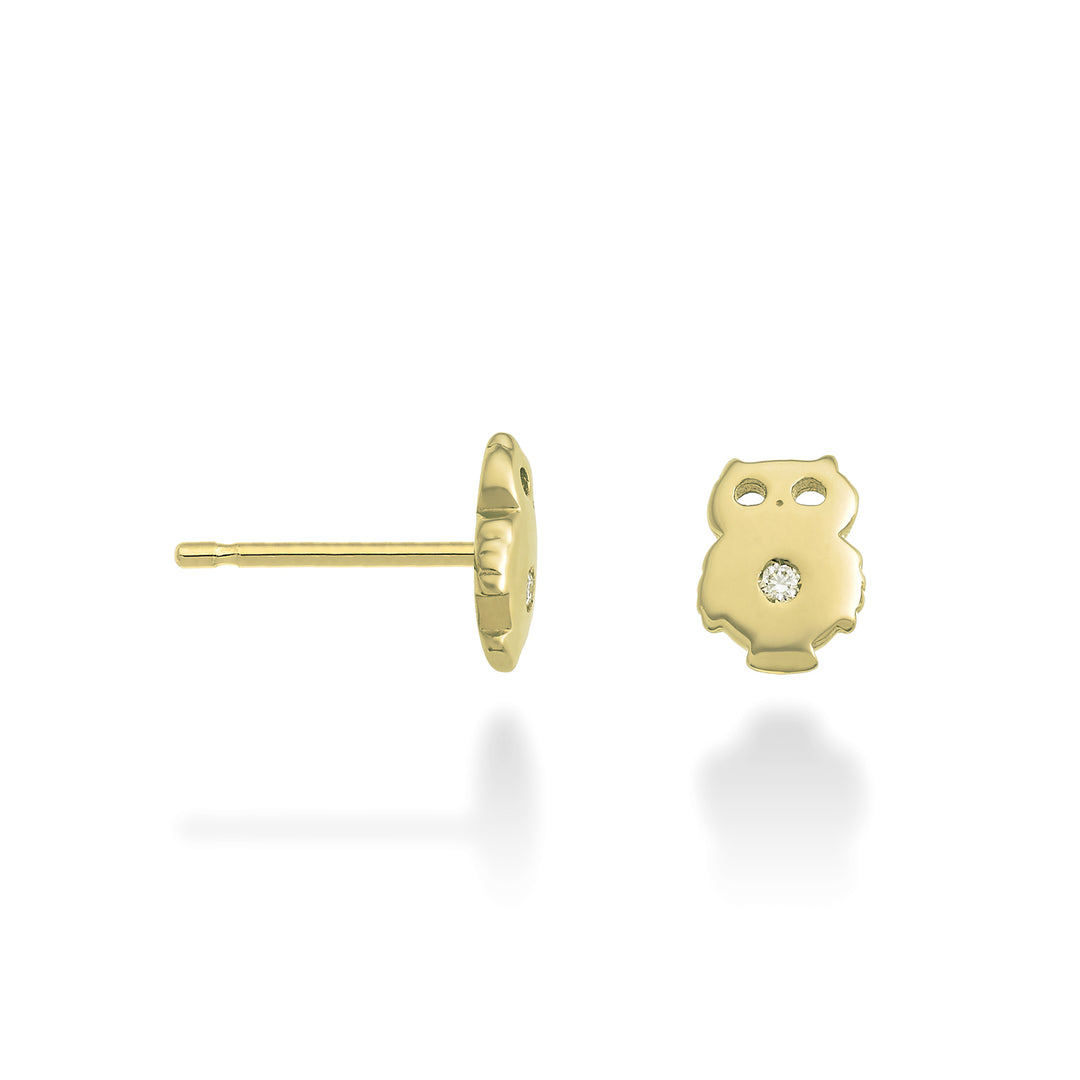 Nihama oder 18 Karat Eule 0,02 ct Gelbgold NO5112O1BR002