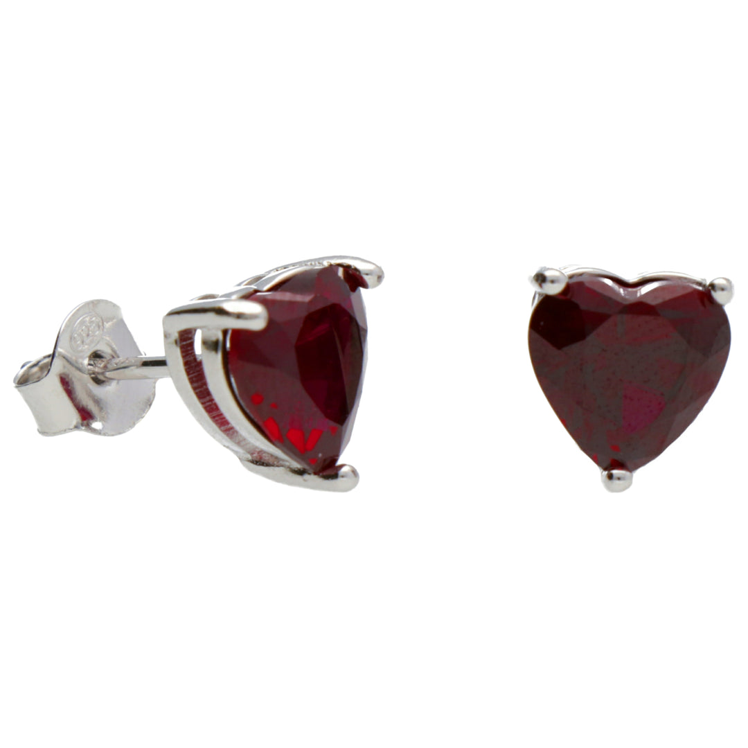 Mikiko oder AG925 roter Swarovski-Edelstein MO7632A4ROSSO00