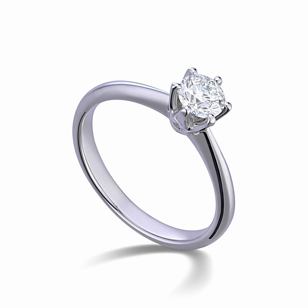 Bague solitaire Golay 6 griffes AGI1830-25267110078