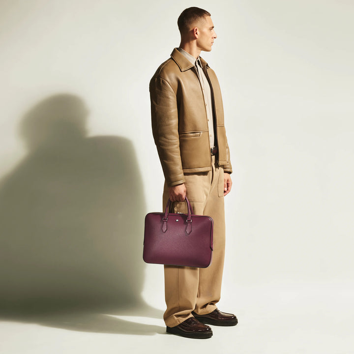 Porte-documents fin Montblanc Sartorial Cassis 199359