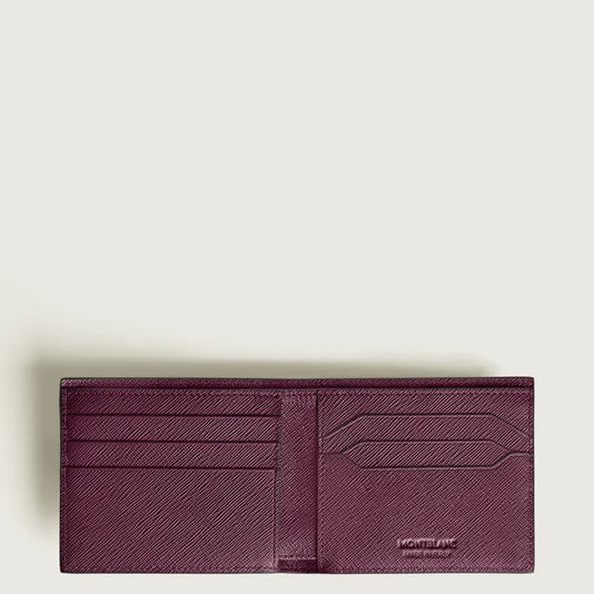 Montblanc wallet 6 compartments Sartorial Cassis 199367