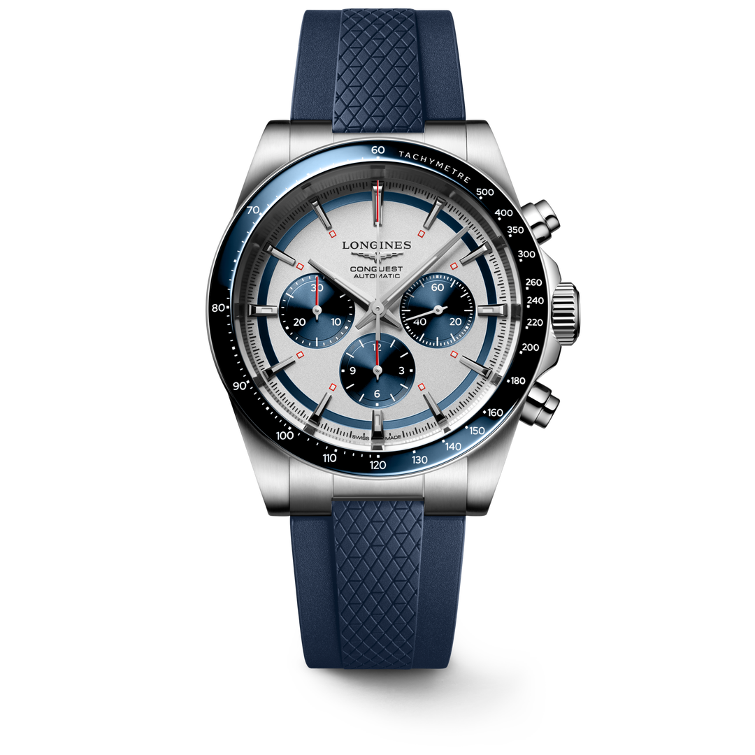 LONGINES – CHRONOGRAPHE CONQUÊTE – L3.835.4.98.9