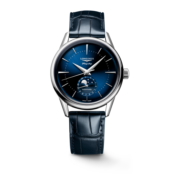 Longines orologio Flagship Heritage Moonphase 38.5 mm L4.815.4.92.2