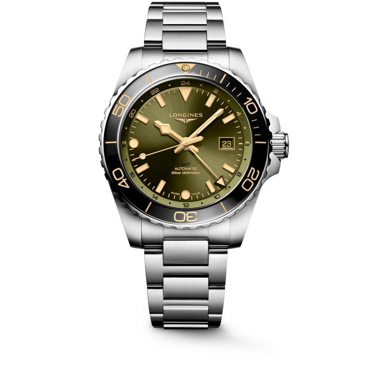 Longines orologio Hydroconquest Gmt 43 mm L3.890.4.06.6