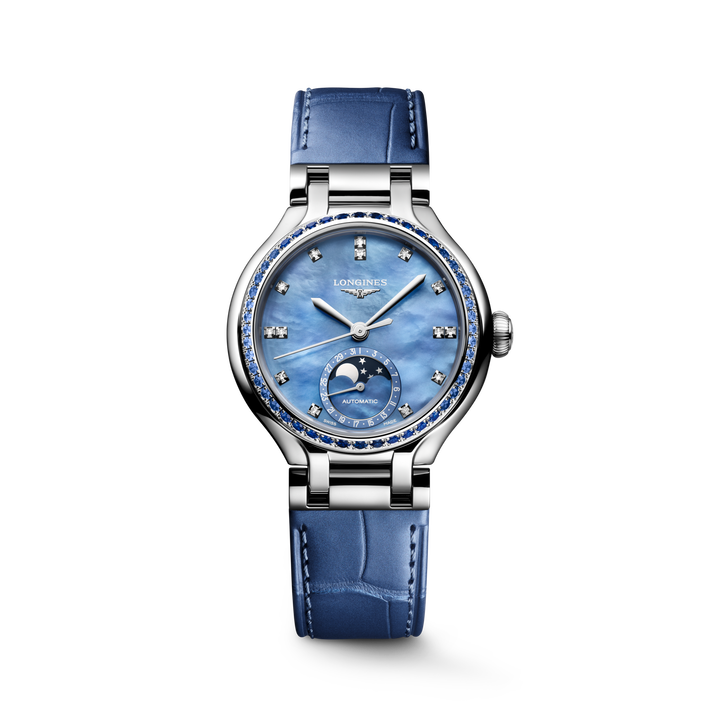 Longines orologio Longines Primaluna Moonphase 34 mm L8.126.0.97.2