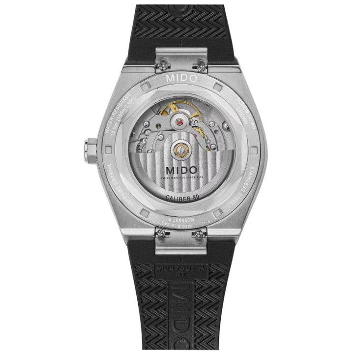 Mido Uhr Multifort 8 One Crown schwarz 40mm Automatik Stahl M055.507.17.051.00