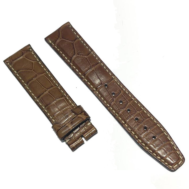 IWC standard matt brown alligator strap 20/18 for pin buckle IWC11536