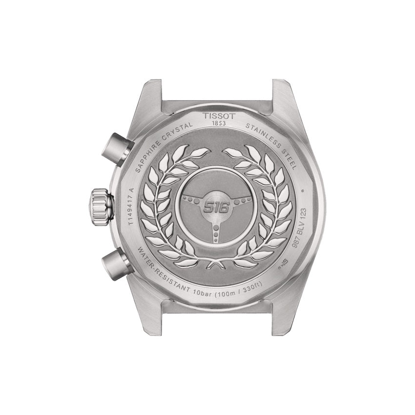 Tissot Watch PR516 Chronograph 40 mm schwarzer Quarzstahl T149.417.11.051.00