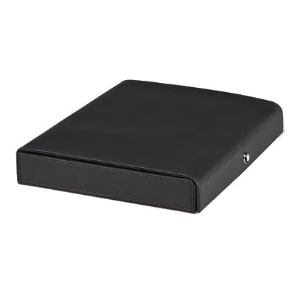 Montblanc travel case for 8 writing instruments in black grained leather 137163