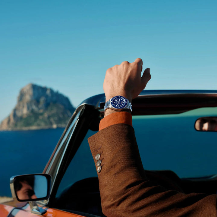 Reloj Mido Ocean Star 200 41mm azul automático acero M026.930.11.041.00