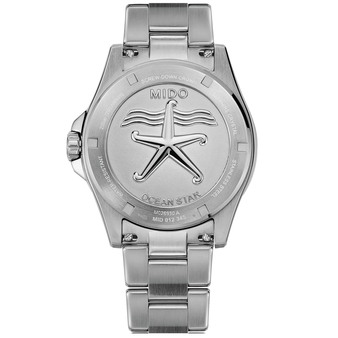 Reloj Mido Ocean Star 200 41mm azul automático acero M026.930.11.041.00