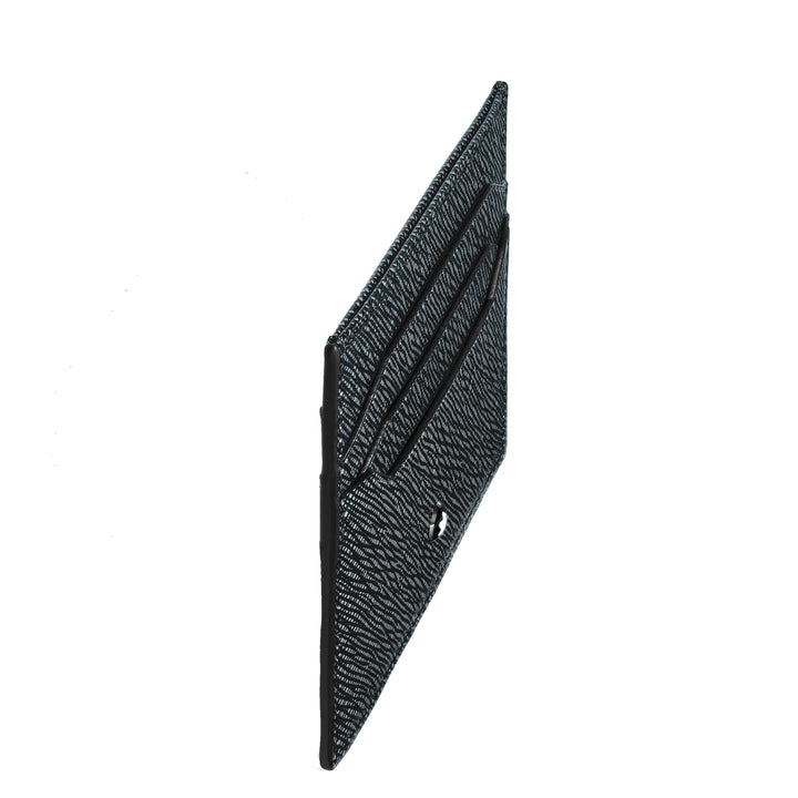 Montblanc porta carte 6 scomparti Sartorial tweed blu 220389