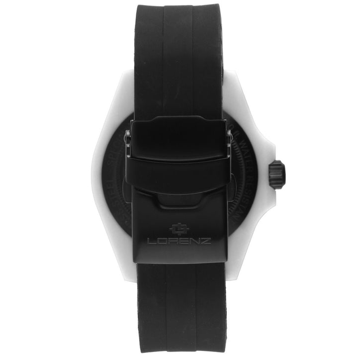 Lorenz Ocean Club White Shark 40mm black quartz watch 030268FF