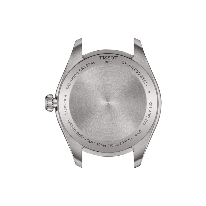 Tissot Clock Acch 100 34 mm Silver Quartz Steel T150.210.11.031.00 uur