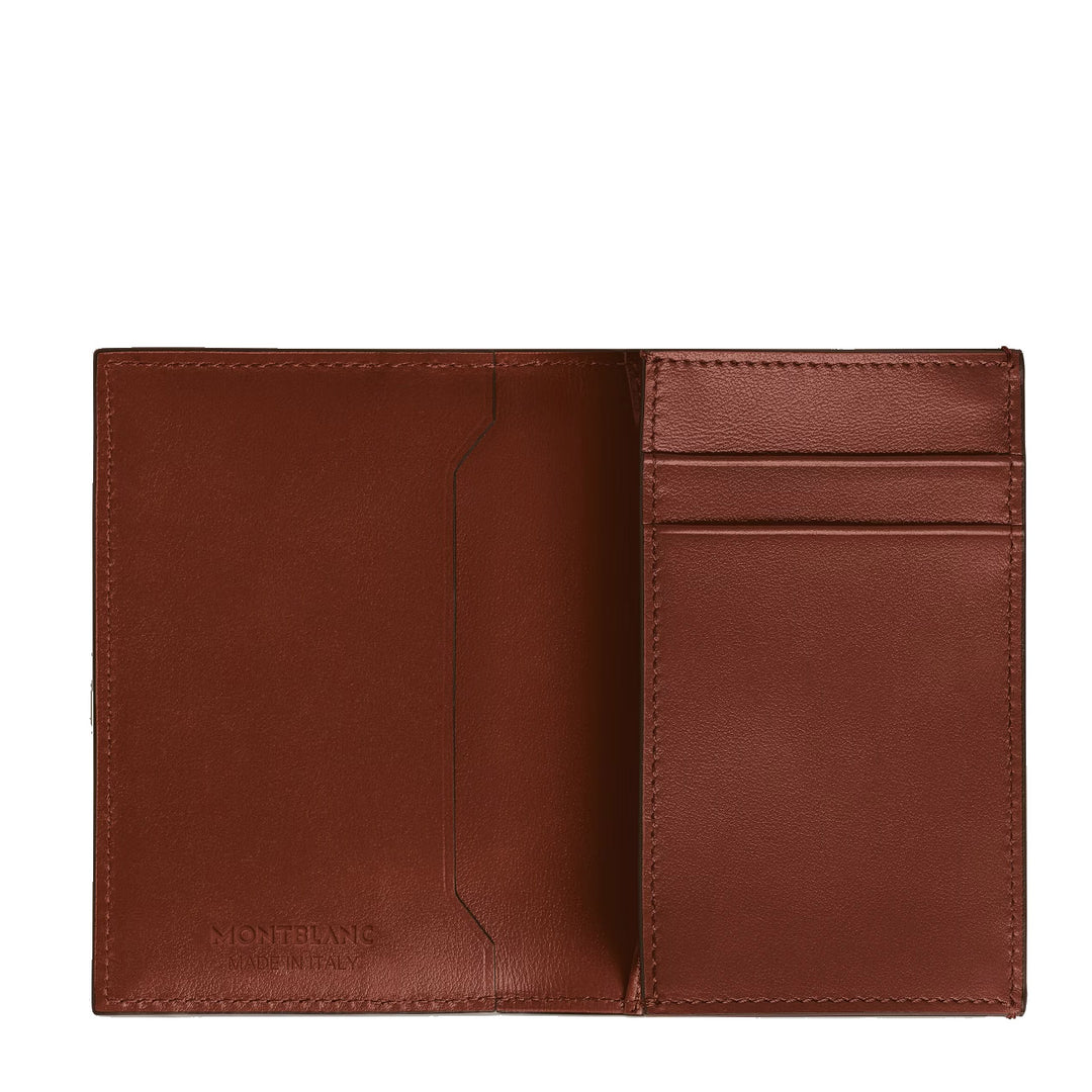 Tarjetero Montblanc 2cc cuero Meisterstuck 223139