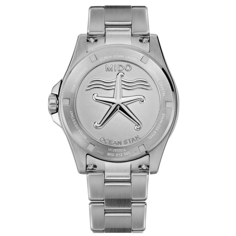 Reloj Mido Ocean Star 200 41 mm plata automático acero M026.930.11.011.00