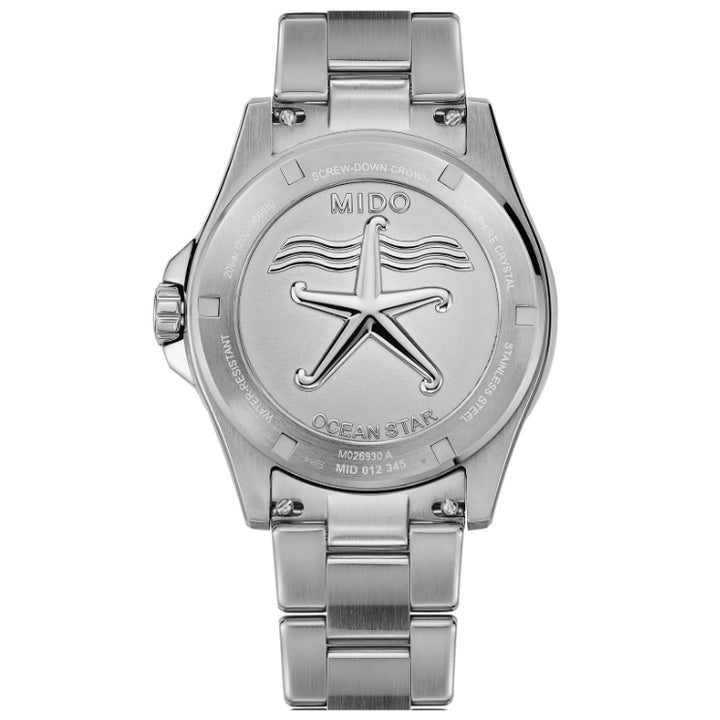 Reloj Mido Ocean Star 200 41mm negro automático acero M026.930.11.051.00