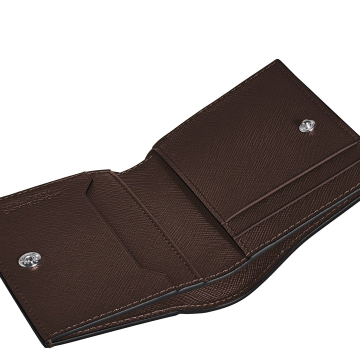 Montblanc wallet Mini 4 Pockets sartorial leather ebony color 222989
