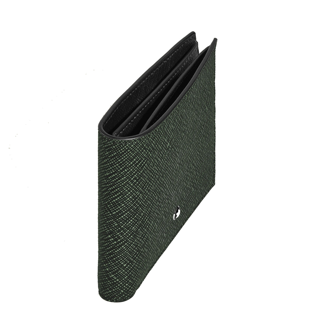 Cartera Montblanc 6 compartimentos sartorial tweed caqui 220385