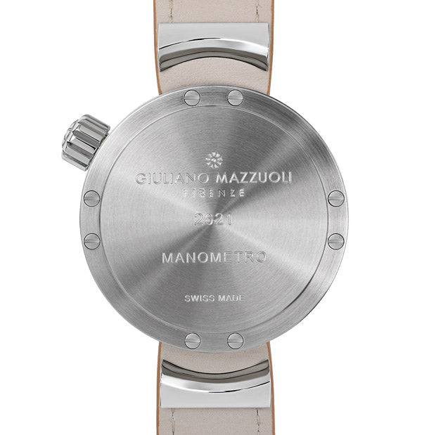 Giuliano Mazzuoli orologio Manometro 45mm azzurro automatico acciaio MRP03N