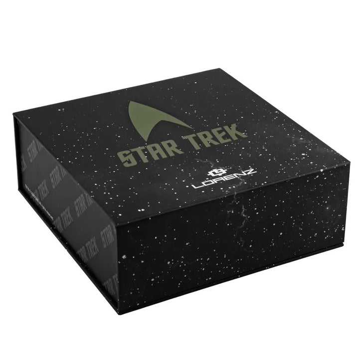 Reloj Lorenz STAR TREK Klingon 40x36 mm cuarzo verde acero acabado PVD verde 030287KL