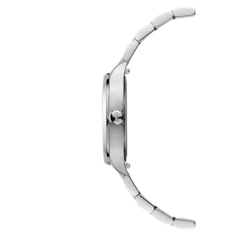 Mido watch Multifort TV 28mm ivory quartz steel M049.110.11.263.00